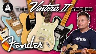Fender Vintera II Guitars - Lets Take A Look At The Whole Range!!