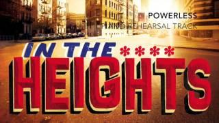 Powerless - In the Heights - Piano Accompaniment/Rehearsal Track