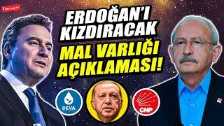 Ali Babacan Kılıçdaroğlu ile bir araya geldi! Erdoğan'ı kızdıracak mal varlığı çıkışı!