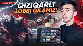 BALLU BILAN QIZIQARLI LOBBI QILAMIZ PUBG MOBILE!!!