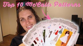 Top Ten McCalls Patterns! | My Favourite McCalls Patterns