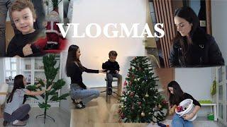 VLOGMAS BAŞLIYOR #1-2 BİYOMETRİK FOTOĞRAF YILBAŞI AĞAÇI SÜSLEYELİM BİRLİKTE MUTFAK TEMİZLİĞİ