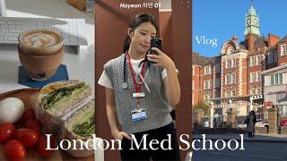 ‍ Med school vlog | 5:50AM start, Renal rotation, homefood, Dynamic Duo concert 런던 의대생 실습 브이로그