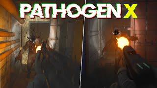 PATHOGEN X - Underground laboratory, biological threat and zombies | Steam 4K