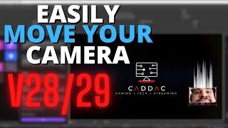 Easily Move Your Camera in OBS WHILE YOU STREAM! Updated for OBS V28/29+!
