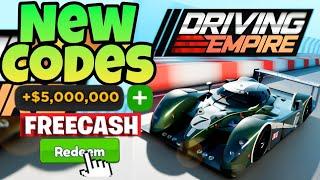 *NEW CODES* ALL WORKING CODES FOR DRIVING EMPIRE IN 2025! ROBLOX DRIVING EMPIRE CODES