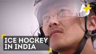 India's little known ice hockey team