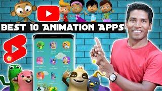 Best 10 Mobile Apps For Animation\Cartoon Video | How To Make Cartoon Video With Mobile