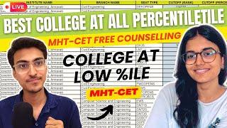 MHT CET 2024 | Best College at your Percentile | All in One EXCEL Sheet | CAP Round Counselling 2024