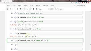 Python 3 Programming Tutorial | #3 Sorting data in Python with lambda function