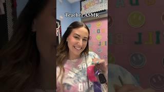 My morning routine: ASMR 🩷 #smart #asmr #teacherasmr #teacher #teachertok