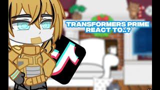 Transformers Prime React to..? || GachaClub || part 1/? || Au||  + elite