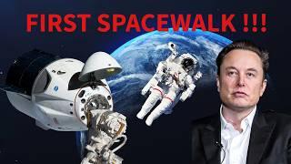 SpaceX launches private crew on FIRST SPACEWALK mission!!! 