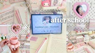 after school vlogstudying, pinterest schoolgirl, afterschool routine️