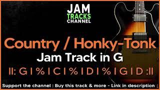 Country / Honky-Tonk Guitar Backing Track in G