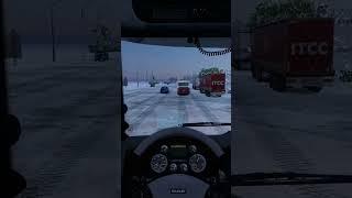 Euro Truck Simulator 2 | зимний рейс по Южному региону #ets2mods #truck #ets2 #shorts