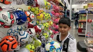 Soccer balls shopping @ Rebel Sports