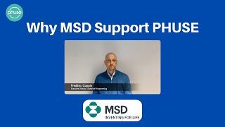 Why MSD Support PHUSE