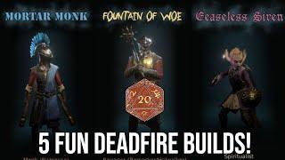 Boeroer Interview - Discussing the Top 5 Funnest Builds in Deadfire