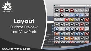 Lightwave 3D Surface Preview and View Ports