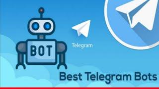 Best telegram bots in 2023 l Top 5 telegram bots you need to know about