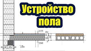 УСТРОЙСТВО ПОЛА ПО ПЛИТАМ ПЕРЕКРЫТИЯ