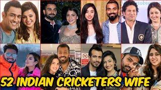 52 Indian Cricketers Wife 2021