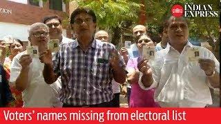 Voters' names missing from electoral list in Purasawakkam, sent back from poll booths