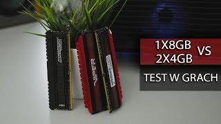 Pamięć RAM 1x8GB czy 2x4GB do taniego komputera?
