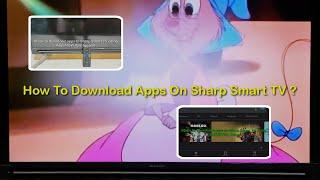 How to download apps on Sharp Smart TV