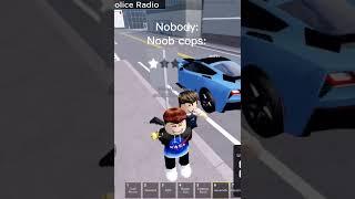 Noob cops be like…(ER:LC Roblox) #shorts