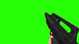 M9K - Pancor Jackhammer Shotgun in First Person [GREEN SCREEN]