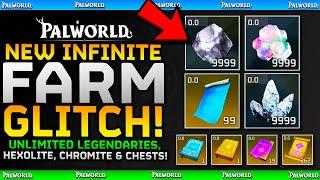 Palworld NEW GLITCH - Infinite Material & Legendary FARM / Unlimited Chromite, Hexolite & Chest Loot