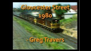 Australian Railways: Qld Gloucester Street, Brisbane on 3 September 1980