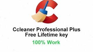 Ccleaner Professional Plus Free Lifetime key