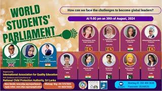 World Students Parliament - 09th Session (30.08.2024)