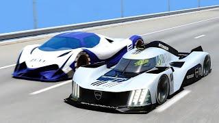 ASSETTO CORSA - LM HYPERCAR 9X8 V DEVEL SIXTEEN | 20KM DRAG RACE