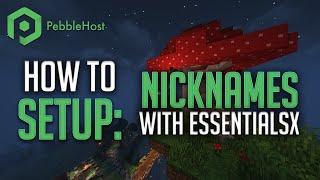 How to Setup Nicknames With Essentials on Your Server