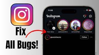 How to FIX Instagram Glitches And Bugs | Fix Instagram Issues | 2025