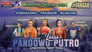 Live Nyadran Sonoageng 2024 - Laras Pandowo Putro NGETREP Feat Manda Audio