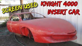 Exploring the Screen Used 'Knight Rider 2000' KITT Insert Car - History, Tour & Future Plans!