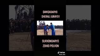 Qashqadaryo Sherali Joʻrayev vs Zohid Surxondaryo kurash