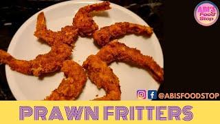 Crispy Prawn Fritters | Indian style | Perfect starter for party