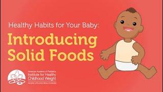 When & How to Start Solid Foods for Your Baby | AAP