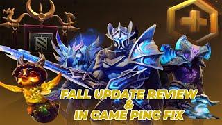 PING ICON NOT WORKING FIXES & DOTA 2 FALL UPDATE REVIEW