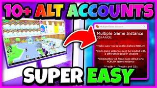 *EASY* How to run multiple ROBLOX accounts at the same time on one computer or laptop *2024*