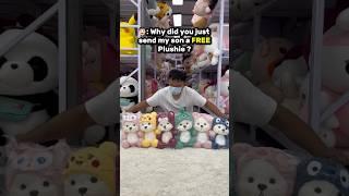 His 6 friends got FREE Plushie  #shorts #kawaii