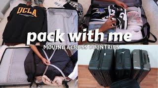 Pack with me for my move abroad | How I pack my suitcase like a pro