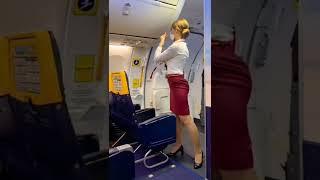 beautiful girl airlines flight Airbus A380 Airhostess beautiful girl #shorts