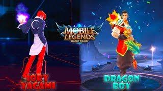 Chou | Iori Yagami VS Dragon Boy | Mobile Legends Skin Comparison